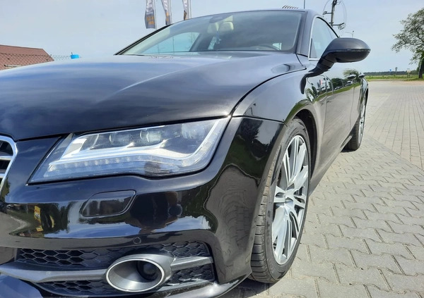 Audi A7 cena 69900 przebieg: 207030, rok produkcji 2013 z Krzanowice małe 781